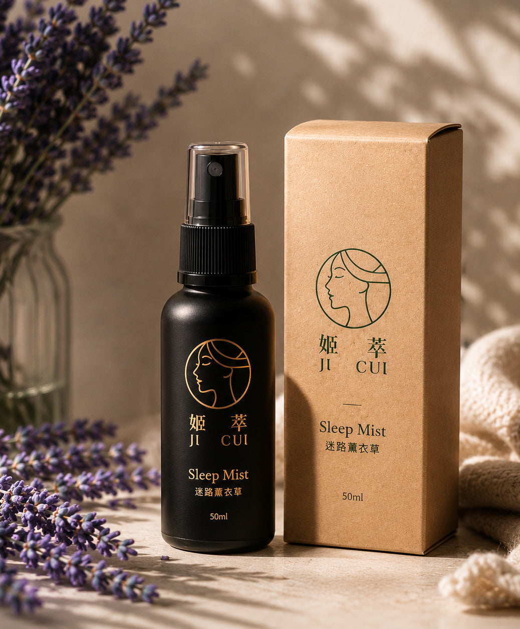 姬萃 Sleep Mist 迷路薰衣草 50ml 產品照